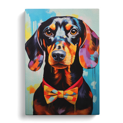 Dachshund Modern - No Frame Print