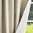 Bedford Polyester Blackout Curtain Panel Pair Linen (Set of 2)