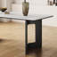 Ensemble de table de salle à manger moderne et simple en bois massif-106263364