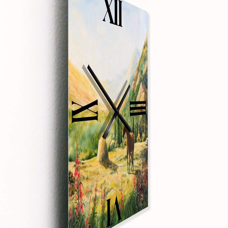 Horloge murale matin, Grand