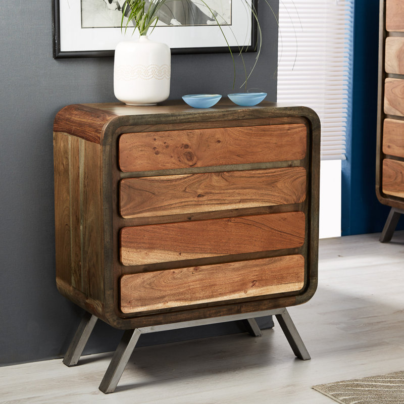Pettingell 70cm W 4 - Drawer Chest of Drawers