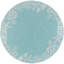 Tapis turquoise à imprimé animal Zendaya-825633012