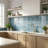 Calypso Turquoise Glossy 2.5x10 Porcelain Subway Wall Tile-129068641