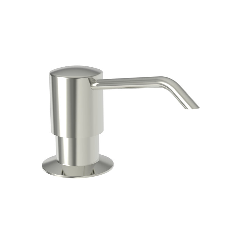 East Linear Soap or Lotion Dispenser, Satin Nickel