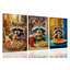 3 Piece Wrapped Canvas Print