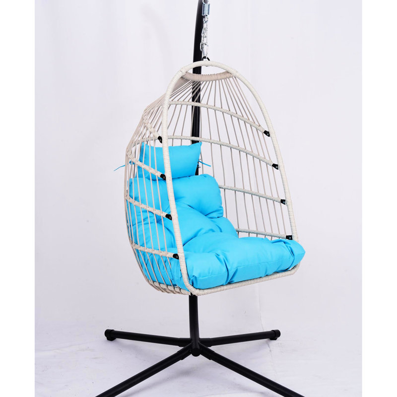 Fauteuil suspendu Adcox, Bleu
