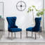 Chaise en velours touffeté Montura-1970027455