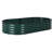 6x3x1 Ft Oval Galvanized Steel Raised Garden Bed Kit with Removable PVC Cover, Mesh Netting & Open Base-927020730