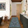 Vintage Floral Area Rug Washable Rugs Stain Resistant Easy Cleaning Indoor Carpet With Non-Slip Backing Low Pile Floor Cover Non Shedding Folding Throw Carpet For Home Decor