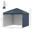 Tente à auvent escamotable 10 pi x 10 pi Outsunny-128861903