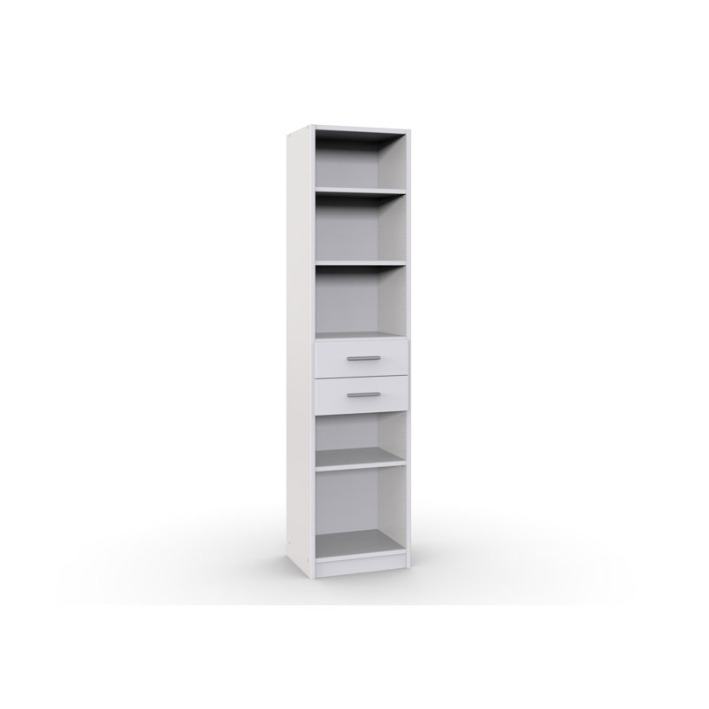Nattaly 197 cm H x 48 cm W Standard Bookcase