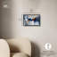 «Eclipse of Gold and Blue», art mural bleu par Art Remedy-115075951-117533054-115075952