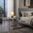 Glass Top End Table