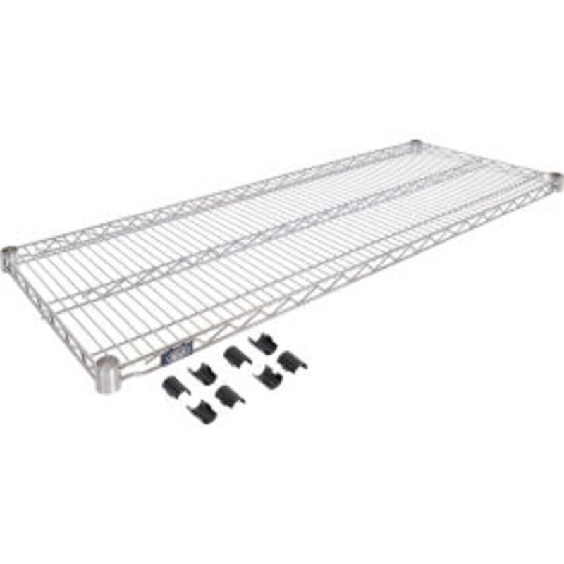 Tablette à fil standard, H 1,75 po x l 54 po x P 18 po