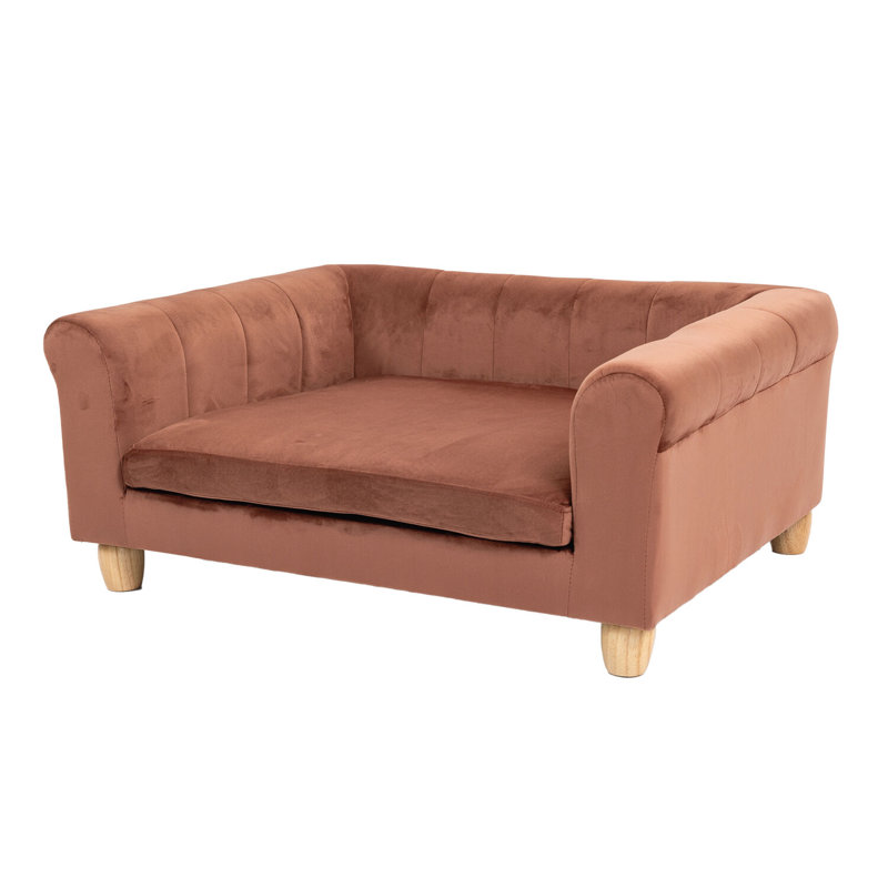 Critter Sitters Medium Pet Bed in Brown, Brown