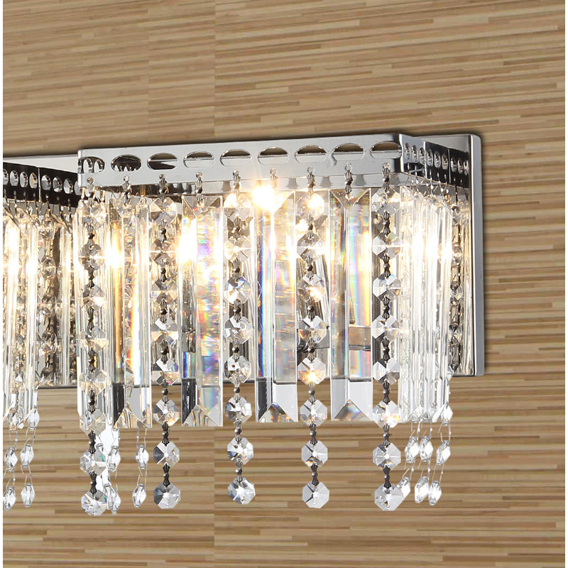 Neil Chrome Flush Mounted Sconce