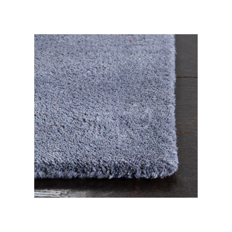 Candelo Soho Hand Tufted Wool And Viscose Floral Rug, Rectangle 2' x 3'