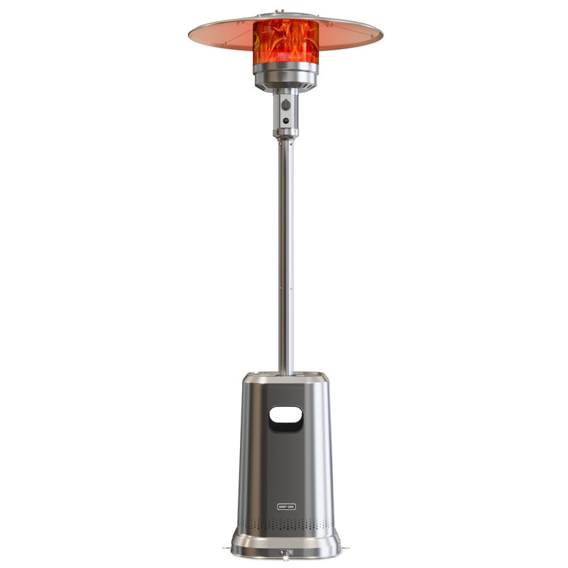 Chauffe-terrasse 50 000 BTU en acier inoxydable Eeast Oak