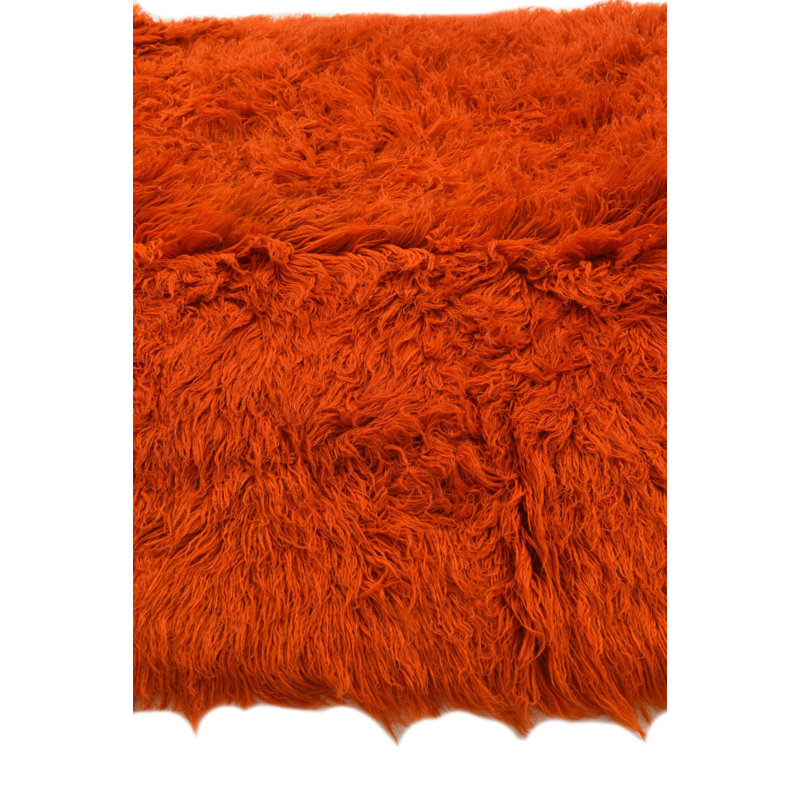 6 tapis orange Pinson