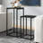 Heberling Steel Top Nesting Tables