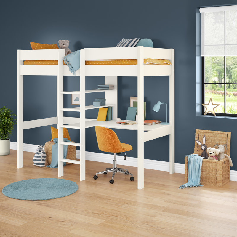 Uno Highsleeper with Integrated Desk and Shelving