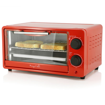 MegaChef 9 Liter Electric Counter Top Toaster Oven in Candy