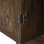 Armoire à 4 portes avec 1 tiroir, 4 tablettes intérieures réglables, armoire de rangement