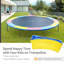 Coussin de cadre pour trampoline-40150989-40150988
