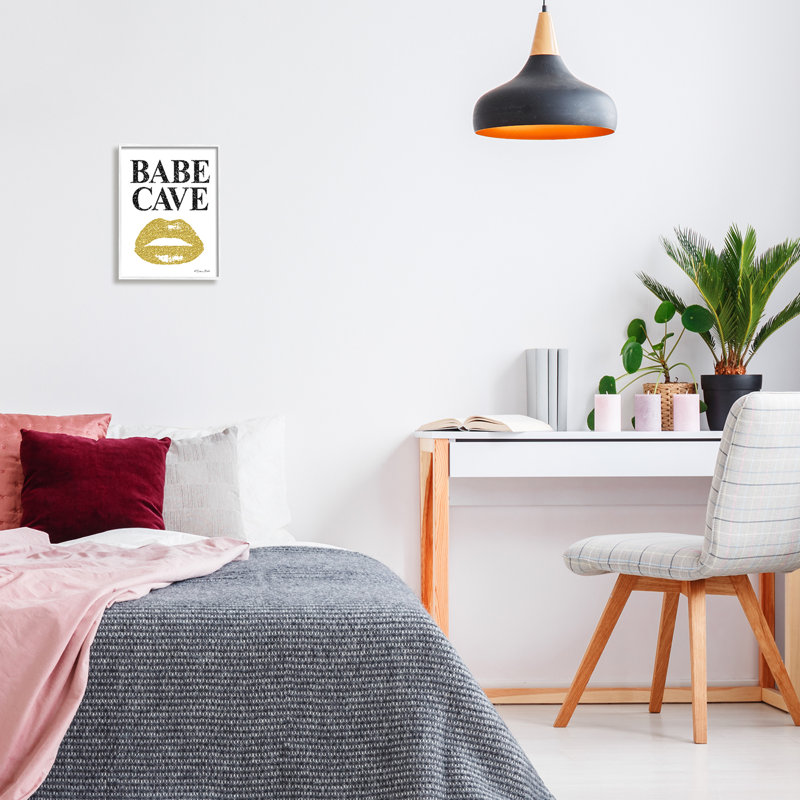 Art mural sur toile surdimensionné Babe, H 11 po x l 14 po, Giclée encadrée blanc bord de mer