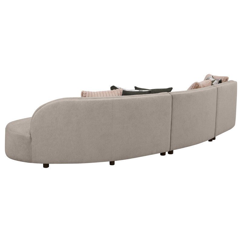 Canapé modulaire rembourré 3 pièces Katzer