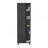 Mirror Linen Cabinet, Four Interior  Shelves, Five External Shelves -Smokey Oak-1980746069