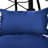 Patio Swing Chair With Stand - Modern Hanging Egg Chair, 100% Handmade, Water For Bistro And Lawn-1444679294