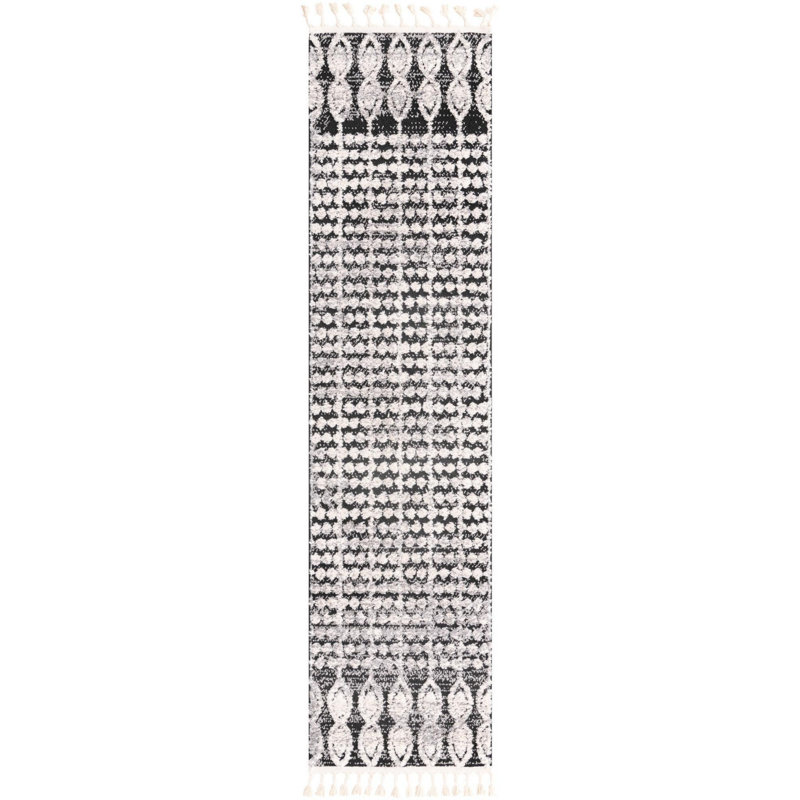 Brohdy Moroccan Indoor Rug, Runner 2' x 8'
