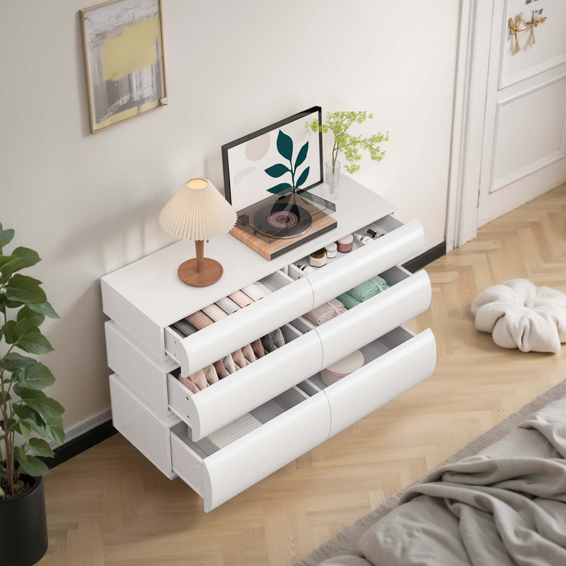 Commode pour chambre à coucher, Blanc