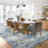 Elegant Oriental Machine Washable Rug with Rubber Anti-Slip Backing Ideal for Living Room, Dining Room, Bedroom, Office & Playroom-903669172