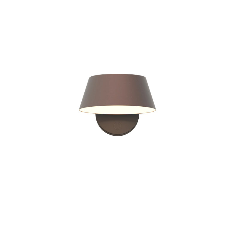 Haraldur Wall Single Lamp, Cocoa, Cocoa