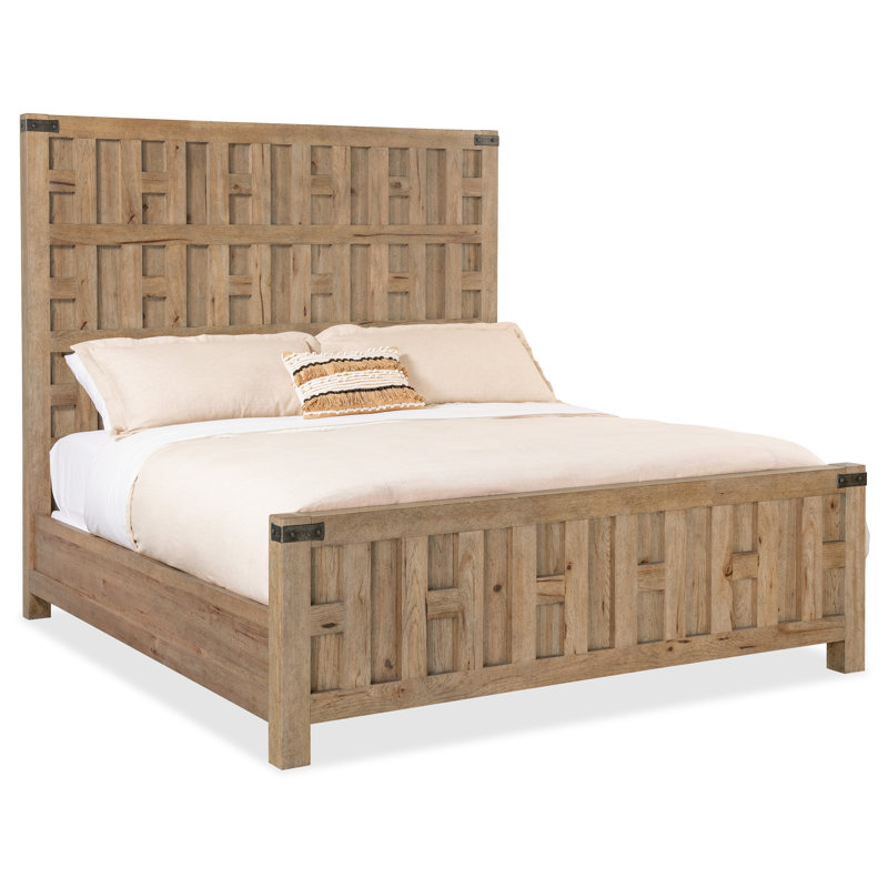 Vineyard Row Panel Bed, King