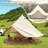 3m Cotton Canvas Bell Tent With Stove Jack, Roomy Yurt For Family Glamping Camping, 4 Season Tent With Zipped Removable Floor-113245231-113245236