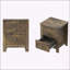Table de chevet en bois Farmhouse