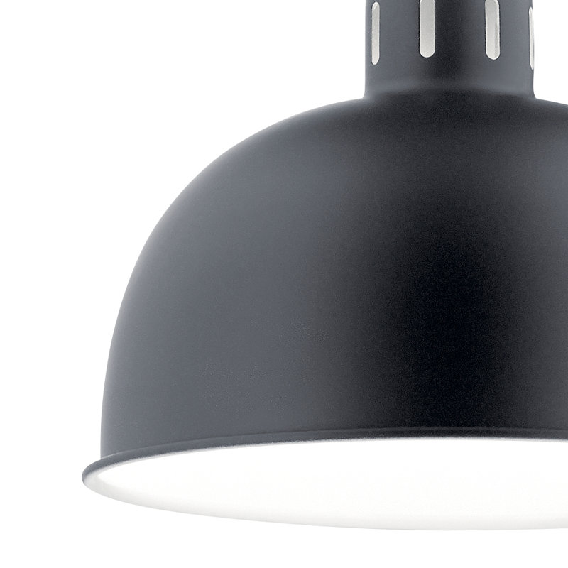 Porterfield 1 - Light Single Pendant, Black