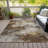 Machine Washable Indoor/Outdoor Xhevrie Brown Rug-111925020