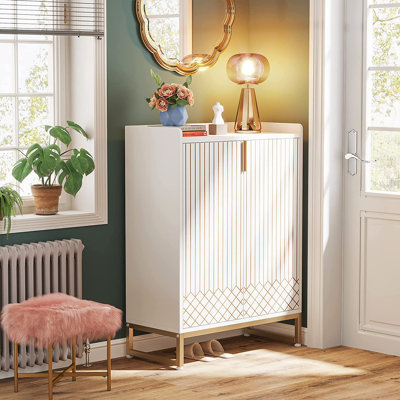 20-Pair 5-Tier Shoe Cabinet
