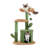 Oasis Series 32-Inch Cactus Plush Cat Tree