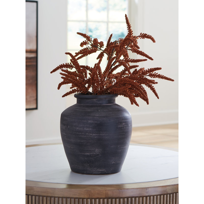 Vase Ashly, Noir, noir, noir, noir