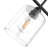 5 - Light Pendant Light with Glass Shade