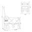 Chariot pliable pliable Minimeetall