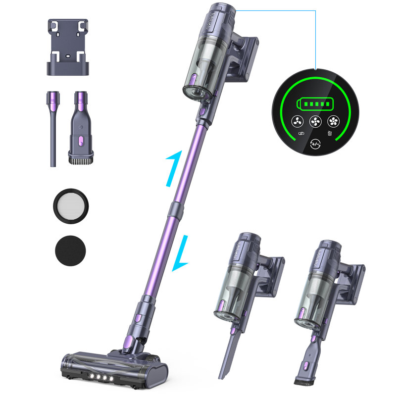 Aspirateur balai sans fil 30Kpa 6-en-1
