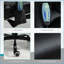 Fauteuil de bureau inclinable avec massage à 7 points, soutien lombaire et amp; Repose-pieds | Hauteur réglable | Similicuir noir-896393411