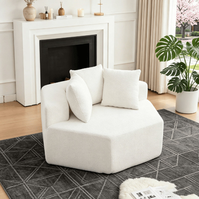 Méridienne 54 po, CSN-W834P491344Beige