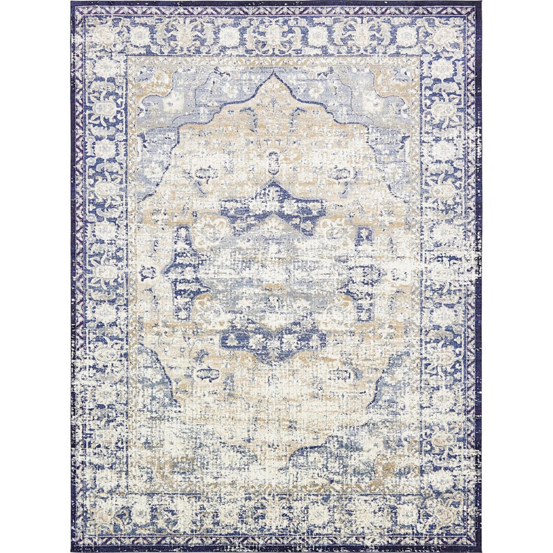 Bellona Ikat Indoor Rug, Rectangle 10'6" x 16'5"